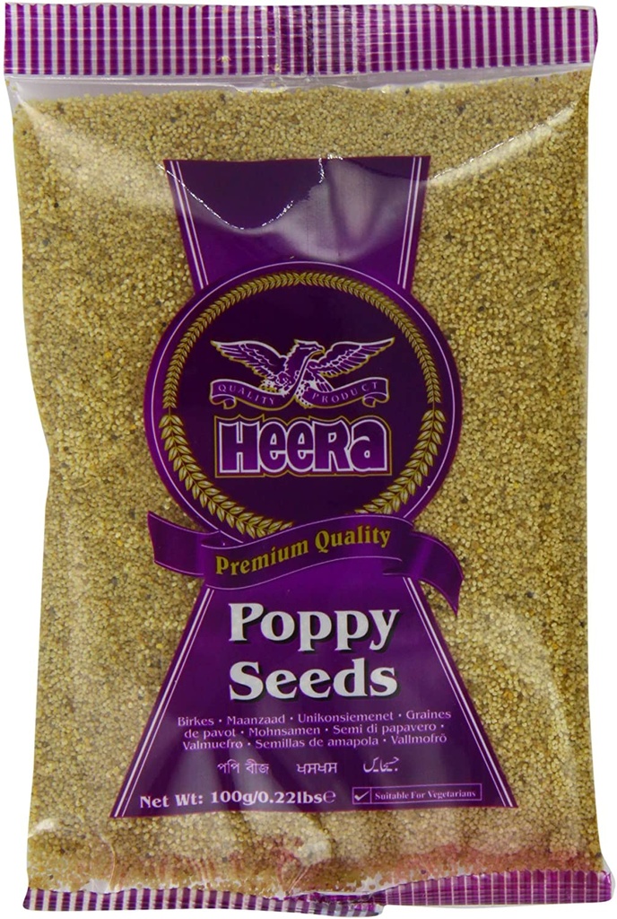 POPPY SEEDS 20X100G HEERA