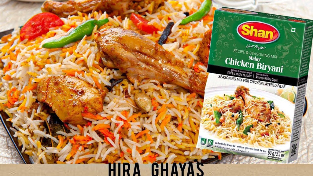SPECIAL MALAY CHICKEN BIRYANI 120G SHAN