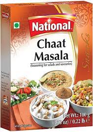 CHAT MASALA 6X110G NATIONAL