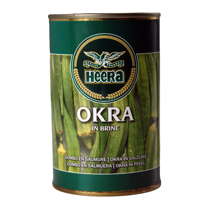 OKRA IN BRINE (CANNED) 12X400G HEERA