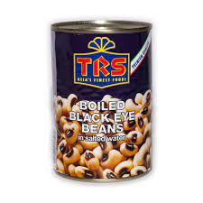 [L100021] BOILED BLACK EYE BEANS 12X400G TRS