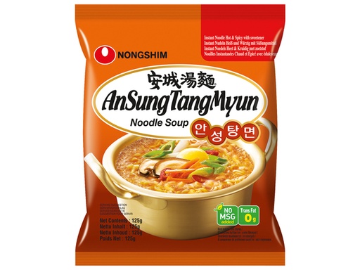 [M100004] INSTANT NOODELS 20X125G ANSUNGTANGMY NONGSHIM