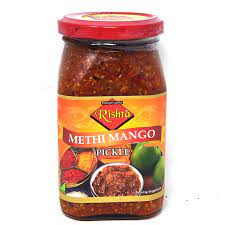 [S200044] MANGO METHI PICKLE 12X400G RISHTA