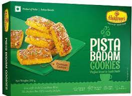 [B200043] PISTA BADAM COOKIES 250G HALDIRAM