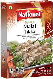 [TP100258] MALAI TIKKA MIX 6X100G NATIONAL