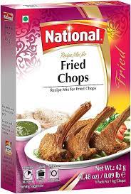 [TP100267] FRIED CHOOPS MASALA 6X84G NATIONAL